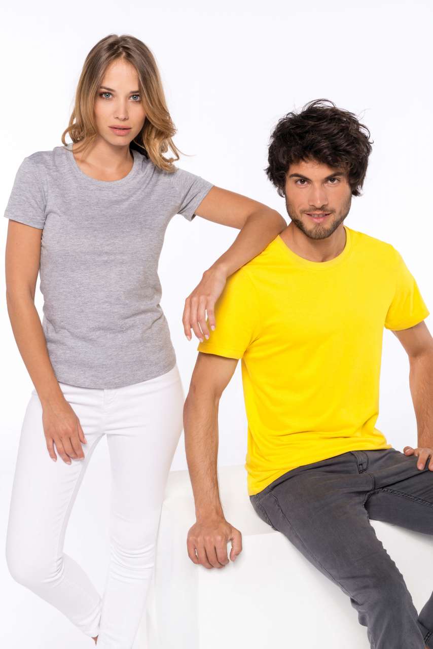 LADIES' CREW NECK SHORT SLEEVE T-SHIRT