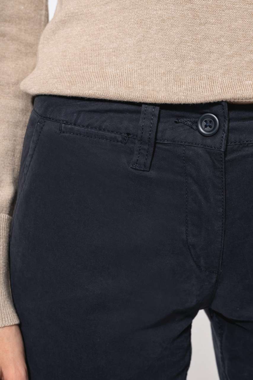 LADIES' CHINO TROUSERS