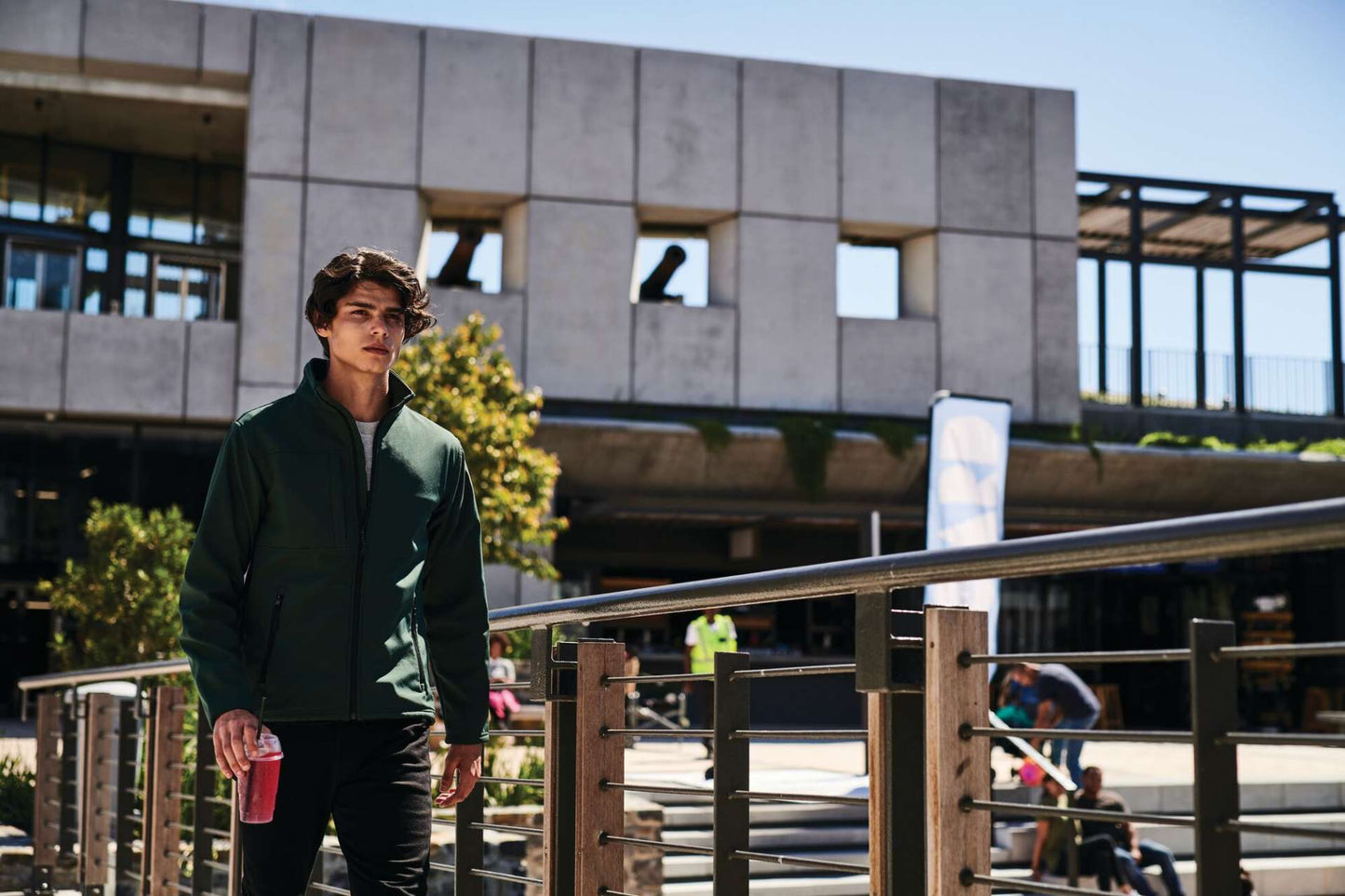 OCTAGON II DRUCKBARE 3-LAGIGE MEMBRAN-SOFTSHELL-JACKE FÜR HERREN