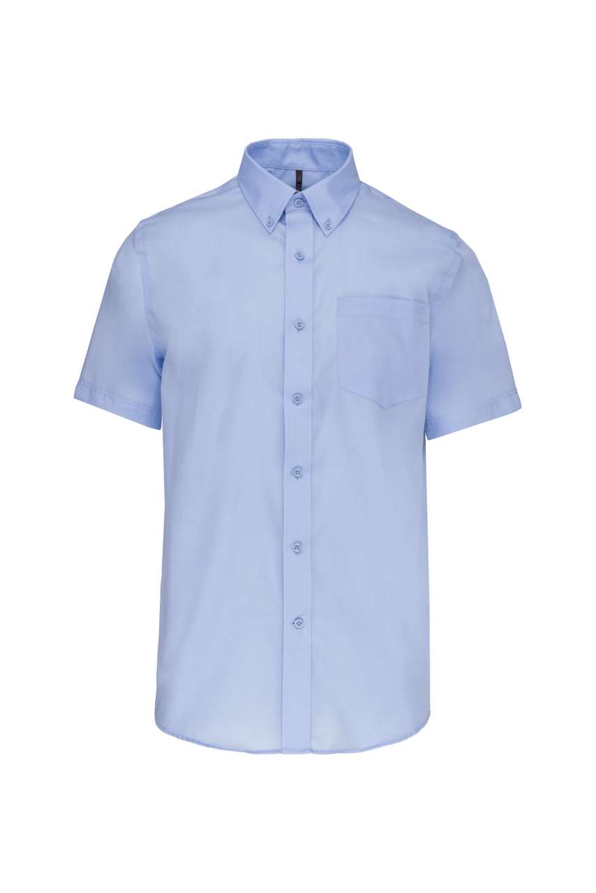 CHEMISE HOMME À MANCHES COURTES SANS REPASSAGE