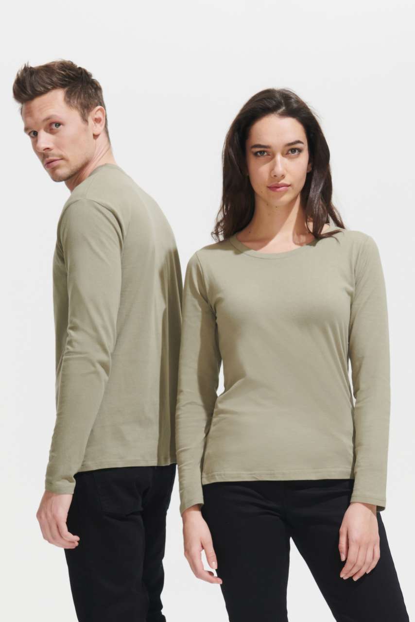 SOL'S MONARCH - MEN'S ROUND COLLAR LONG SLEEVE T-SHIRT