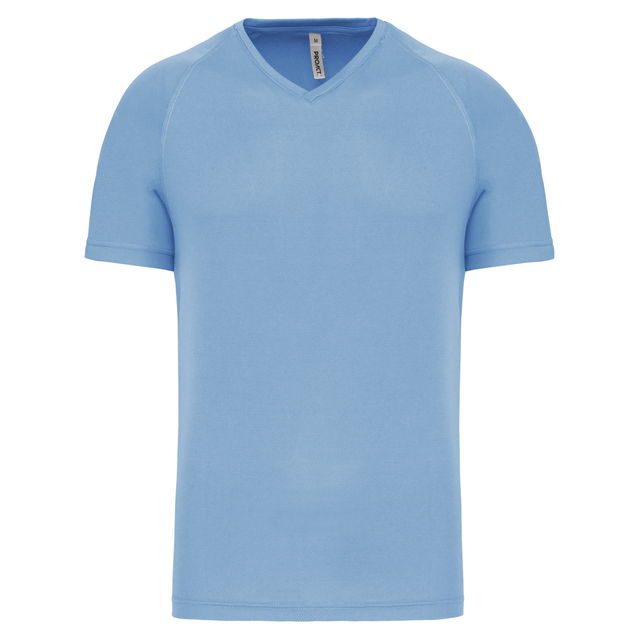 T-SHIRT DE SPORT À MANCHES COURTES ET COL EN V POUR HOMME