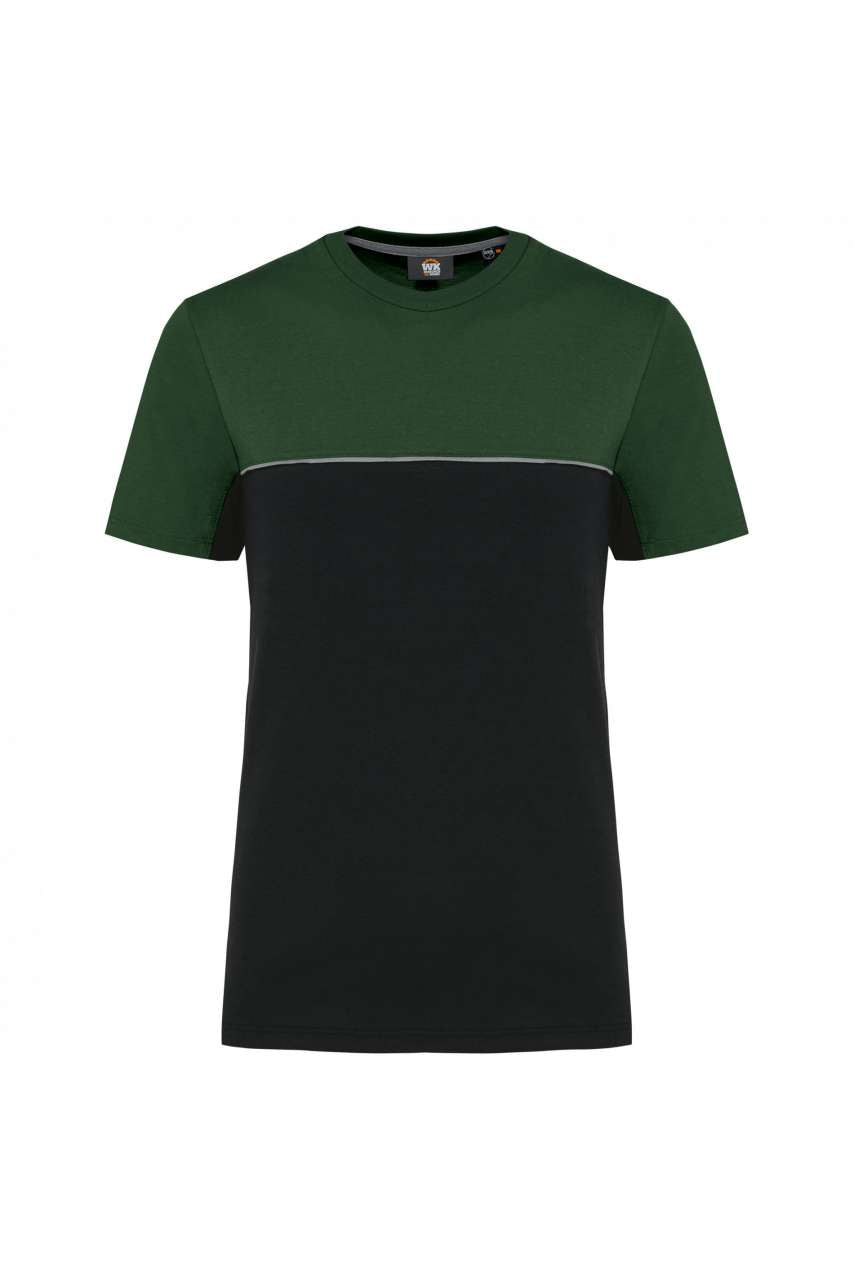 UNISEX ECO-FRIENDLY SHORT SLEEVE TWO-TONE T-SHIRT