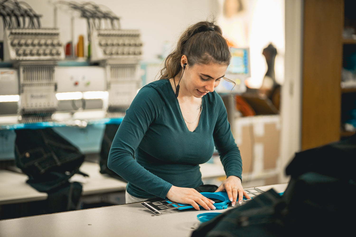 EMBROIDERING MACHINES OPERATIONS