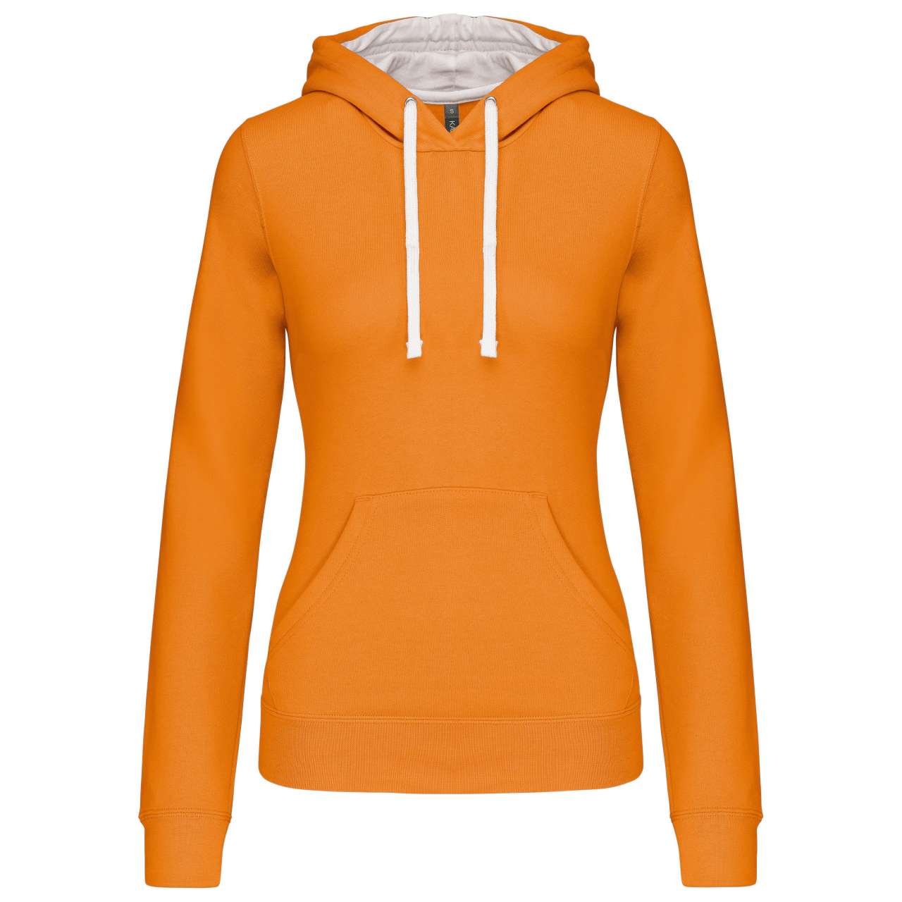 SWEAT-SHIRT À CAPUCHE CONTRASTÉ POUR FEMME