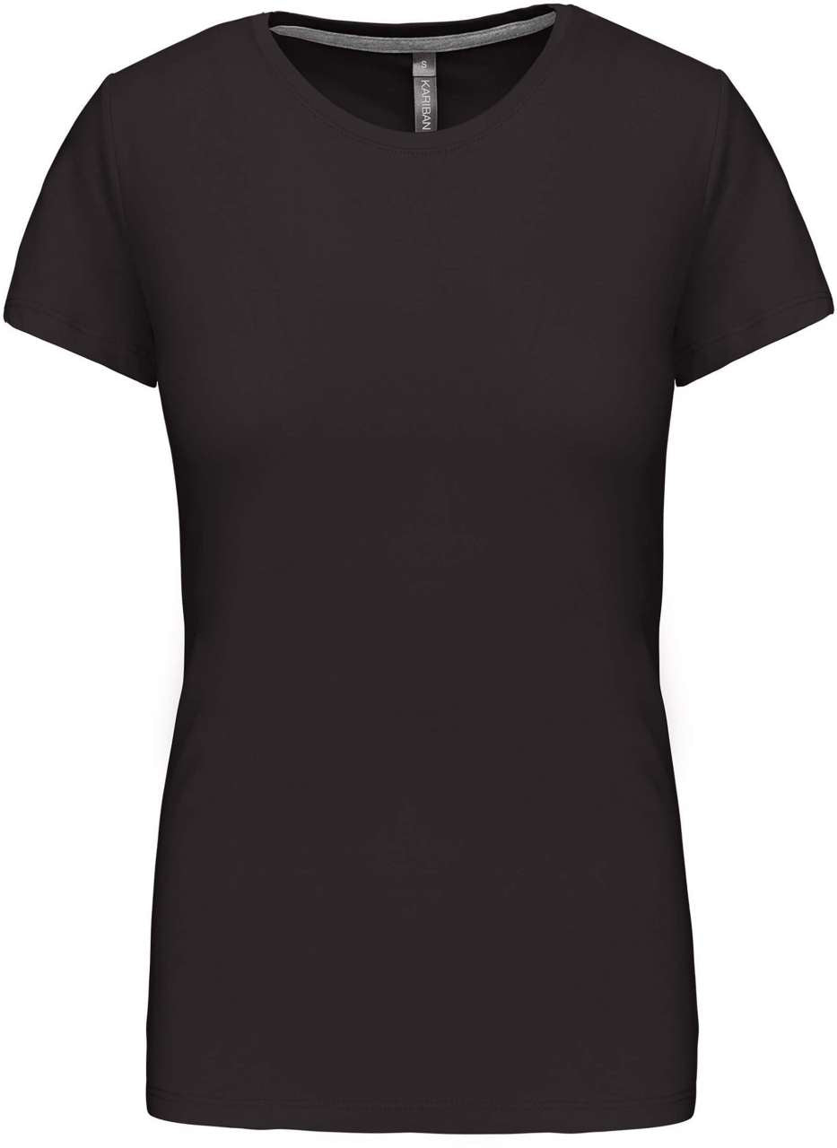 LADIES' SHORT SLEEVE CREW NECK T-SHIRT