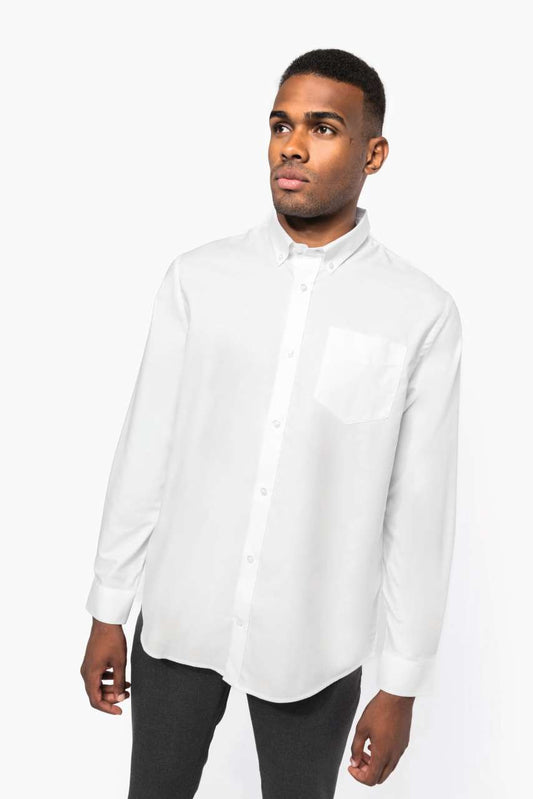 MEN'S LONG-SLEEVED OXFORD SHIRT
