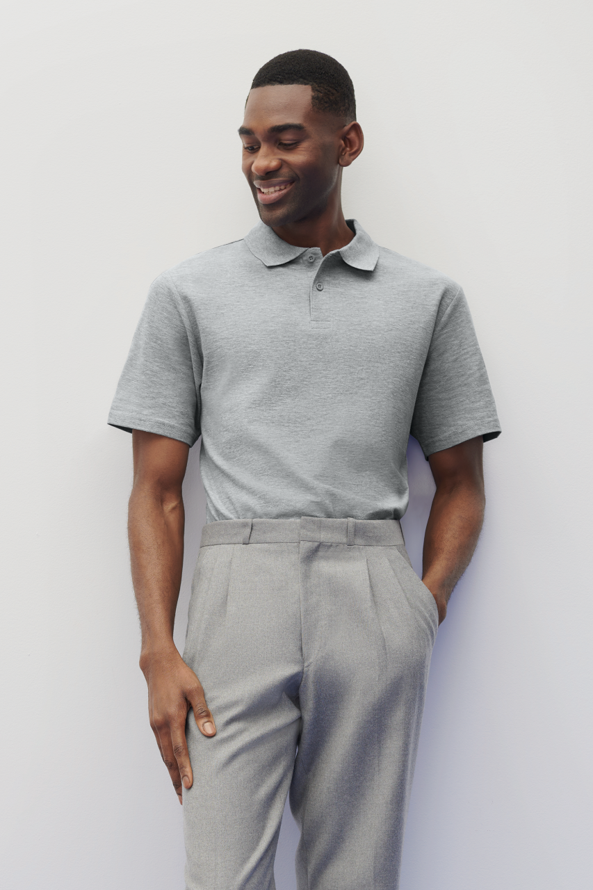 POLO SOFTSTYLE® ADULTE DOUBLE PIQUÉ