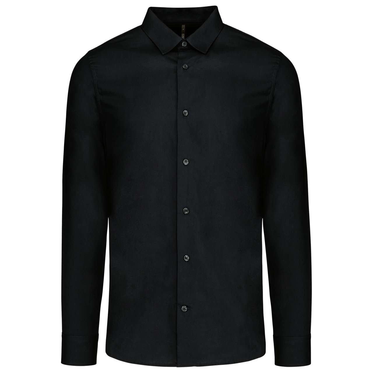 CHEMISE EN POPELINE DE COTON À MANCHES LONGUES POUR HOMME