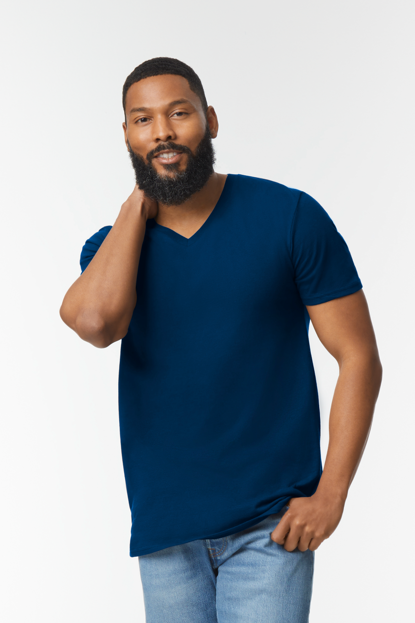 SOFTSTYLE® ADULT V-NECK T-SHIRT