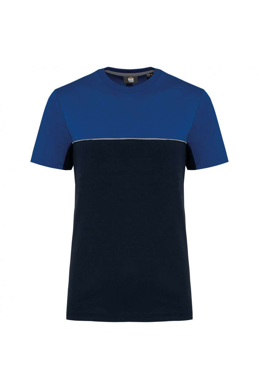 UNISEX ECO-FRIENDLY SHORT SLEEVE TWO-TONE T-SHIRT