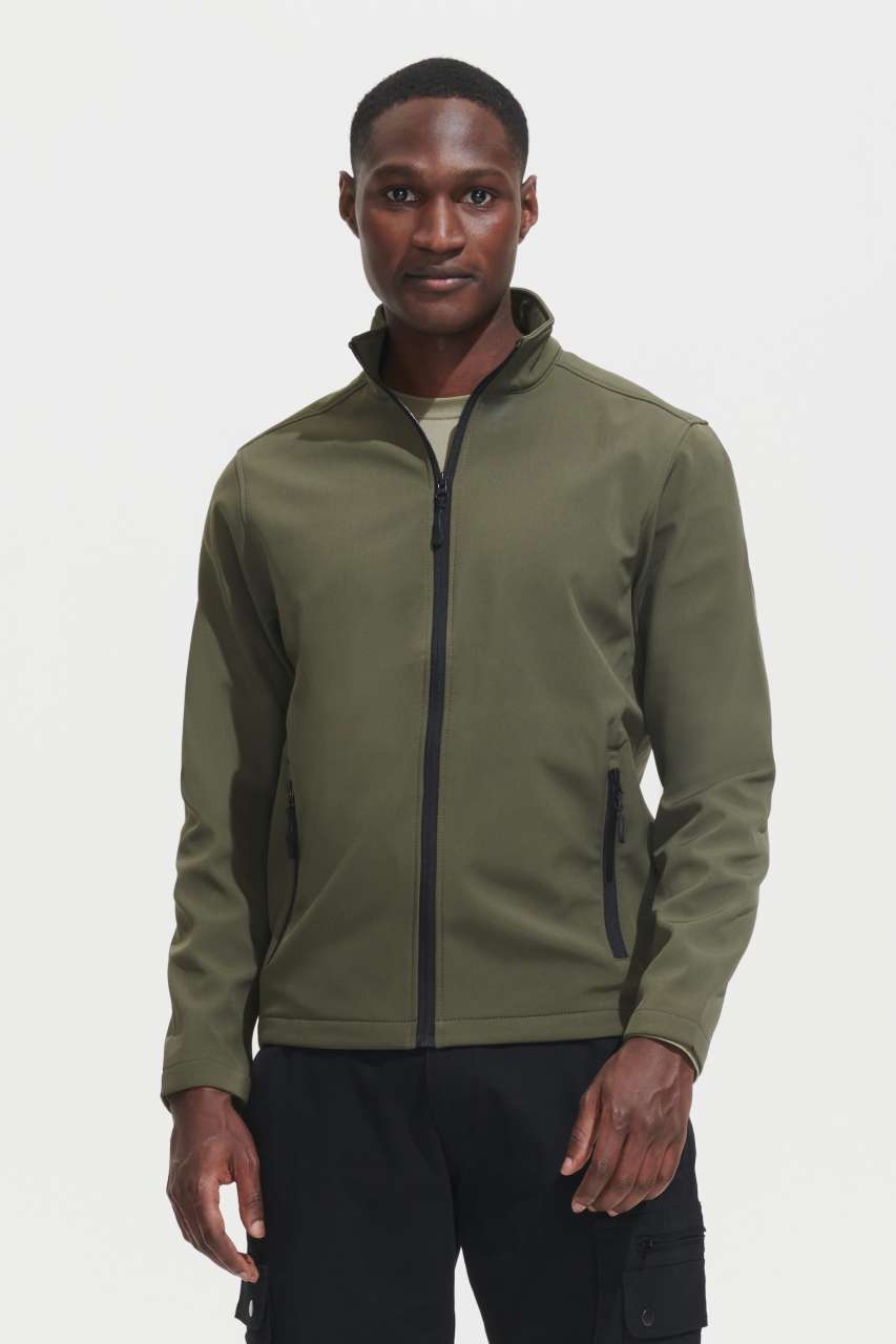 SOL'S RACE MEN - SOFTSHELL-REISSVERSCHLUSSJACKE