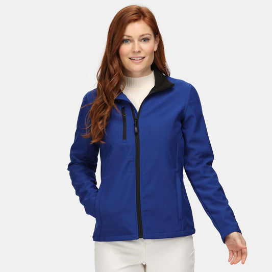 WOMEN'S HONESTLY MADE RECYCLED PRINTABLE SOFTSHELL JACKET
