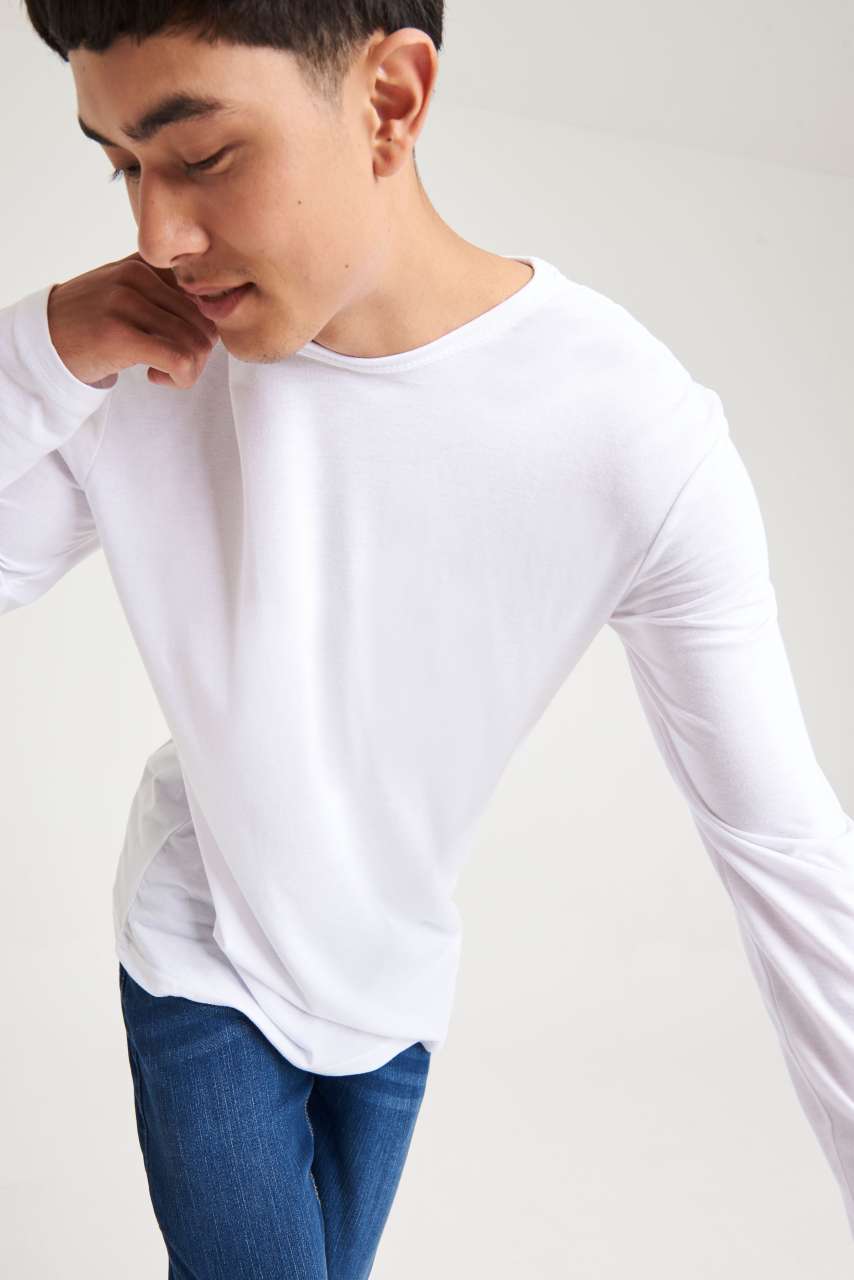 LONG SLEEVE TRI-BLEND T