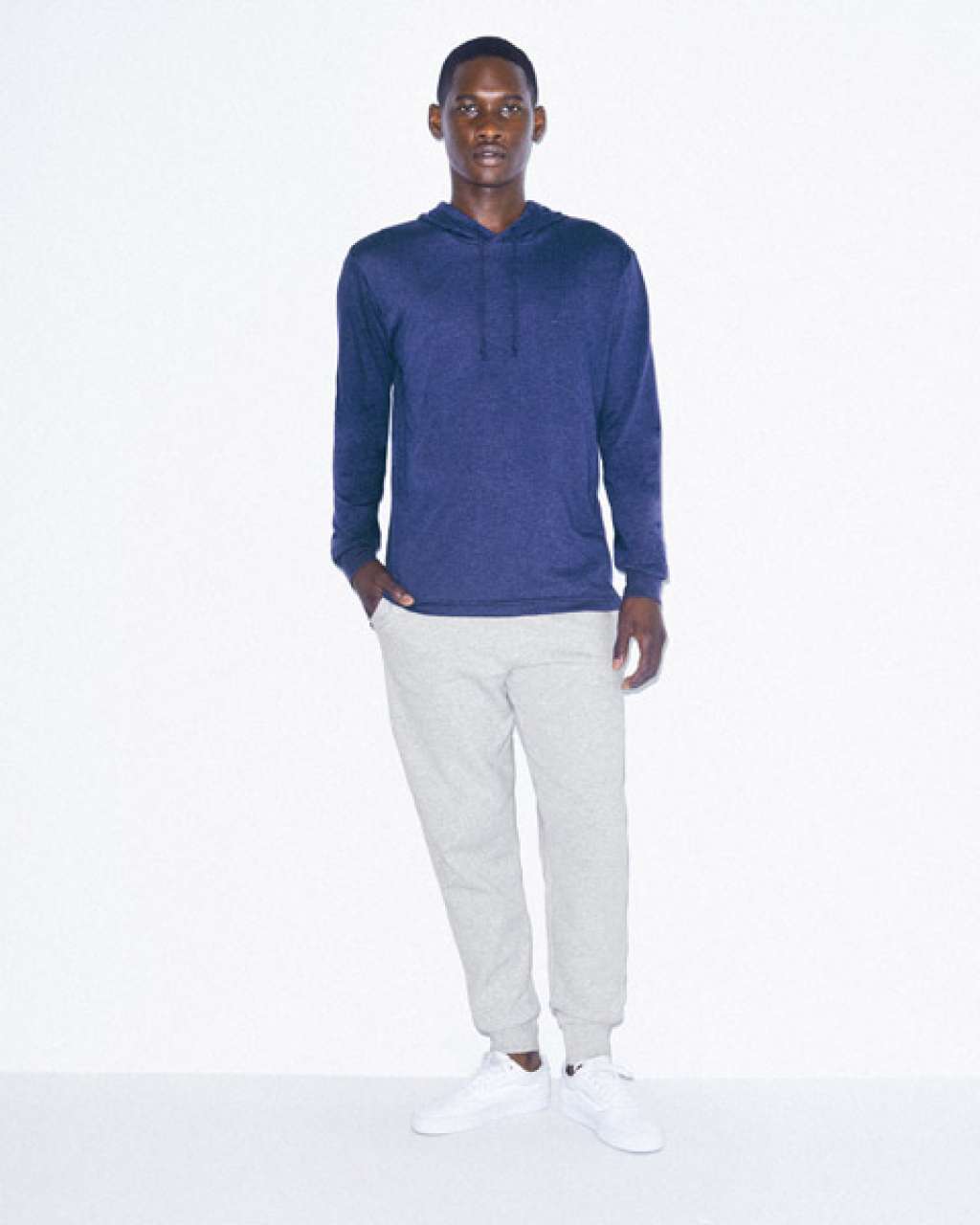 UNISEX TRI-BLEND L/S HOODIE