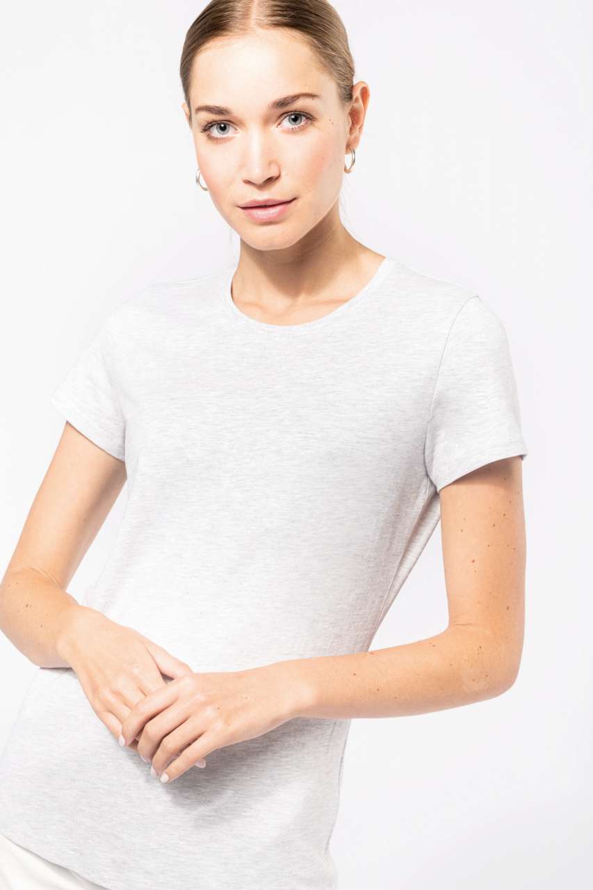 LADIES' SHORT SLEEVE CREW NECK T-SHIRT