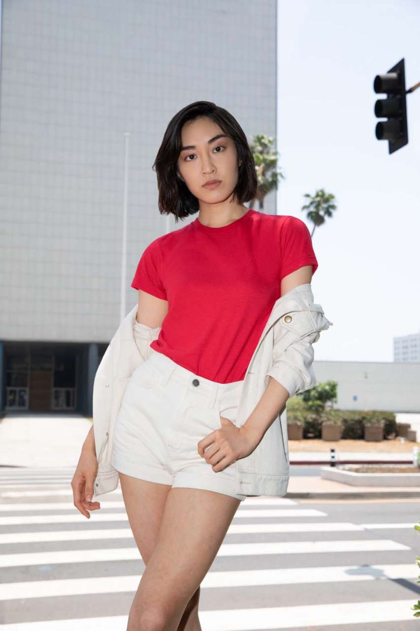 WOMEN'S FINE JERSEY SHORT SLEEVE T-SHIRT