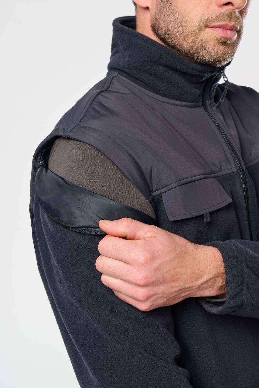 VESTE POLAIRE À MANCHES AMOVIBLES