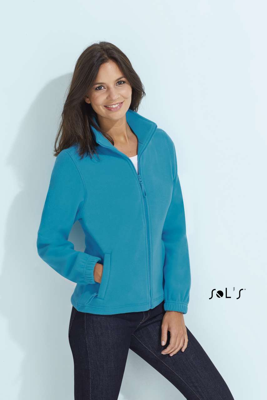 SOL'S NORTH WOMEN - ZIPPED FLEECE JACKET