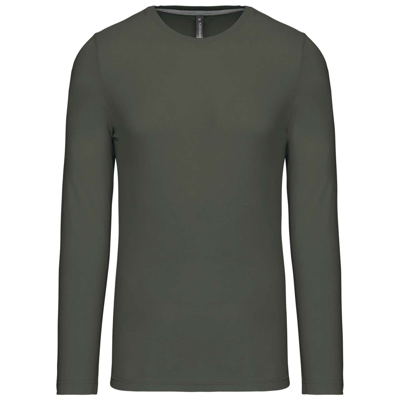 MEN'S LONG-SLEEVED CREW NECK T-SHIRT