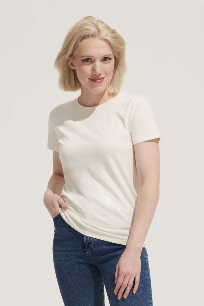 SOL'S IMPERIAL WOMEN - ROUND COLLAR T-SHIRT