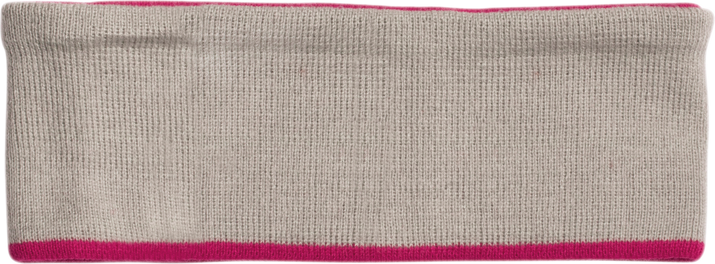 BANDEAU EN TRICOT RÉVERSIBLE
