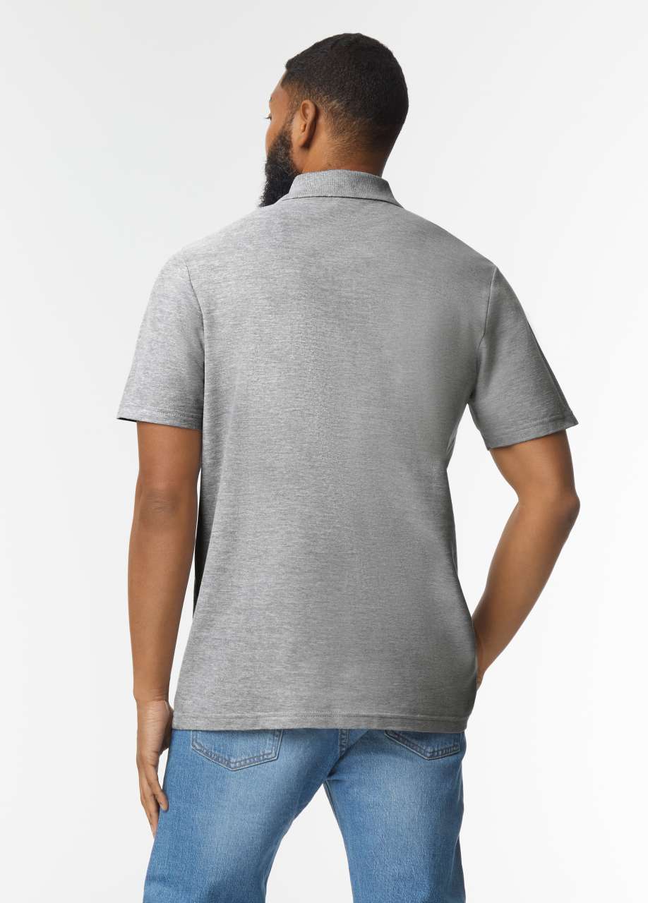 POLO SOFTSTYLE® ADULTE DOUBLE PIQUÉ