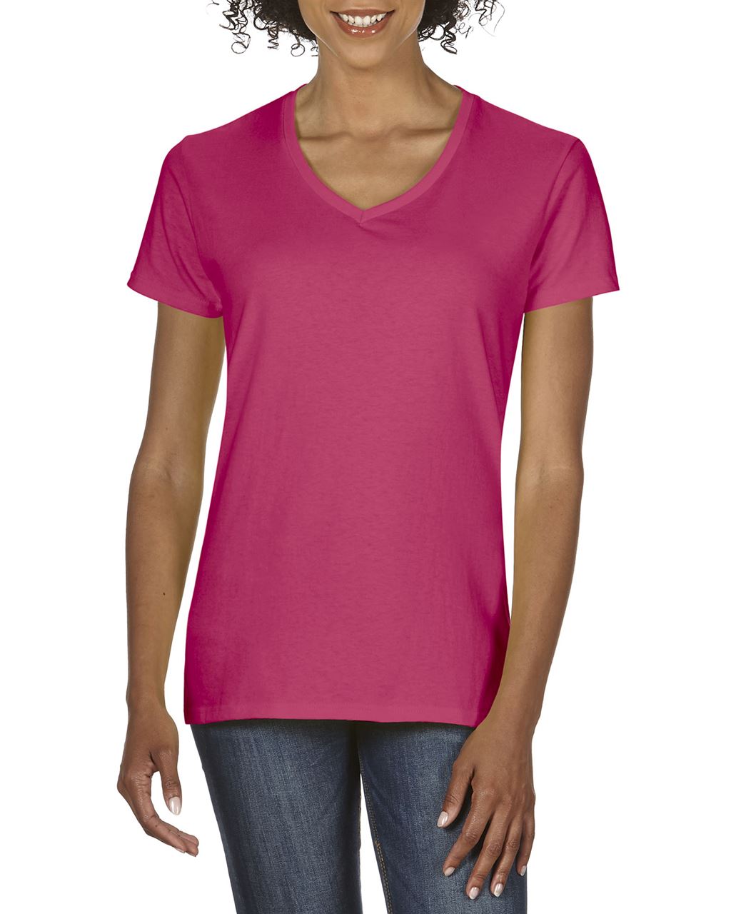 PREMIUM COTTON® LADIES' V-NECK T-SHIRT