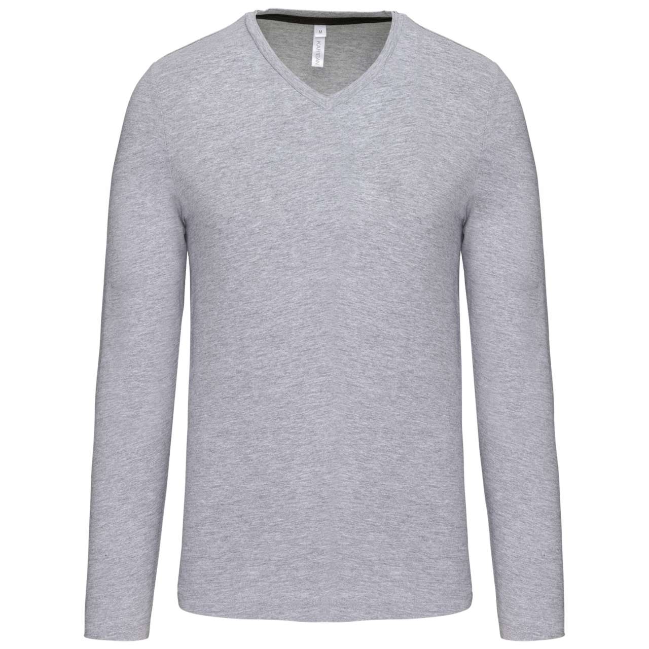 MEN'S LONG-SLEEVED V-NECK T-SHIRT