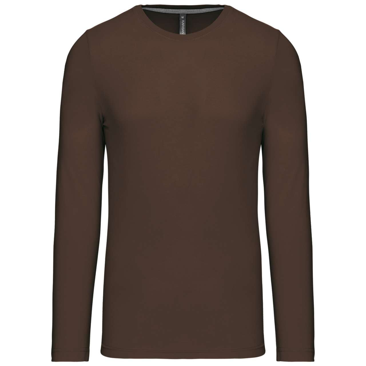 MEN'S LONG-SLEEVED CREW NECK T-SHIRT