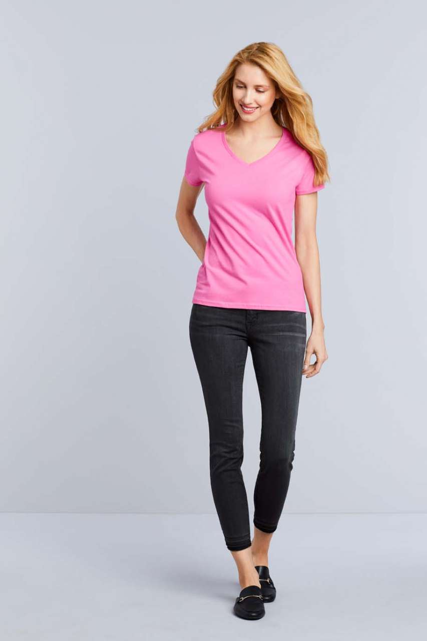 PREMIUM COTTON® LADIES' V-NECK T-SHIRT