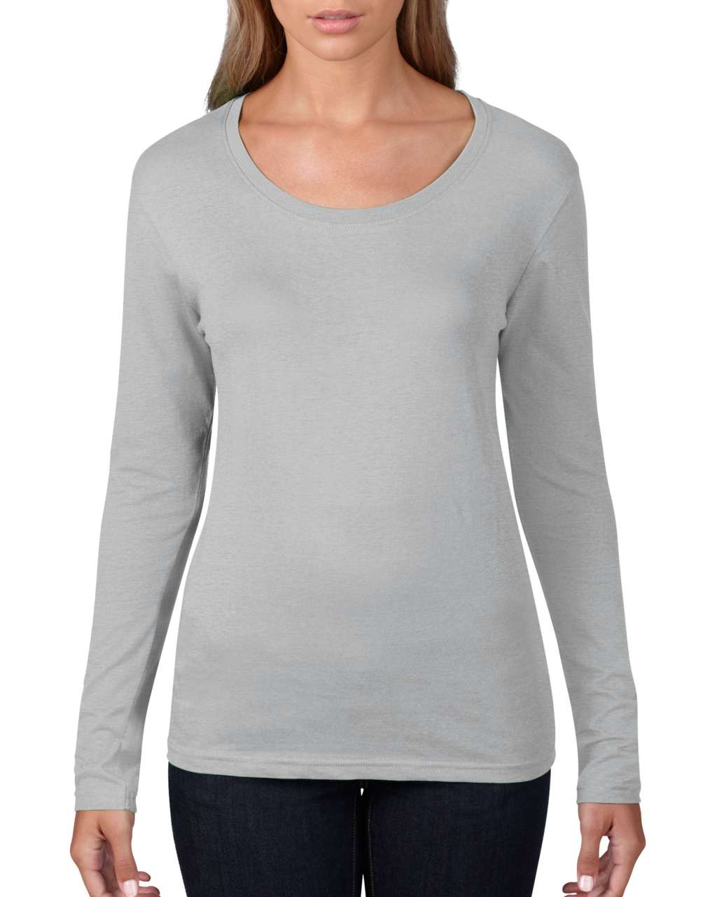 WOMEN’S FEATHERWEIGHT LONG SLEEVE SCOOP TEE