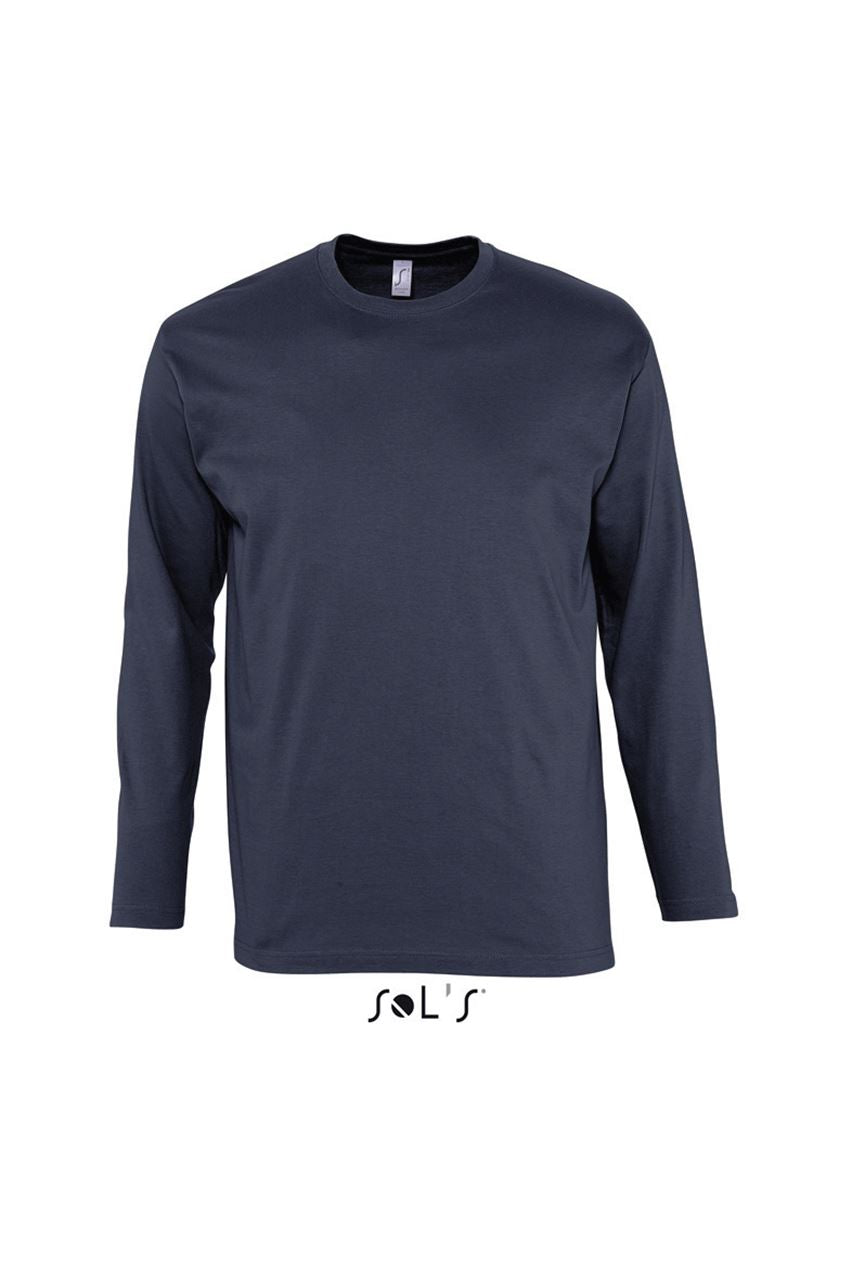 SOL'S MONARCH - MEN'S ROUND COLLAR LONG SLEEVE T-SHIRT