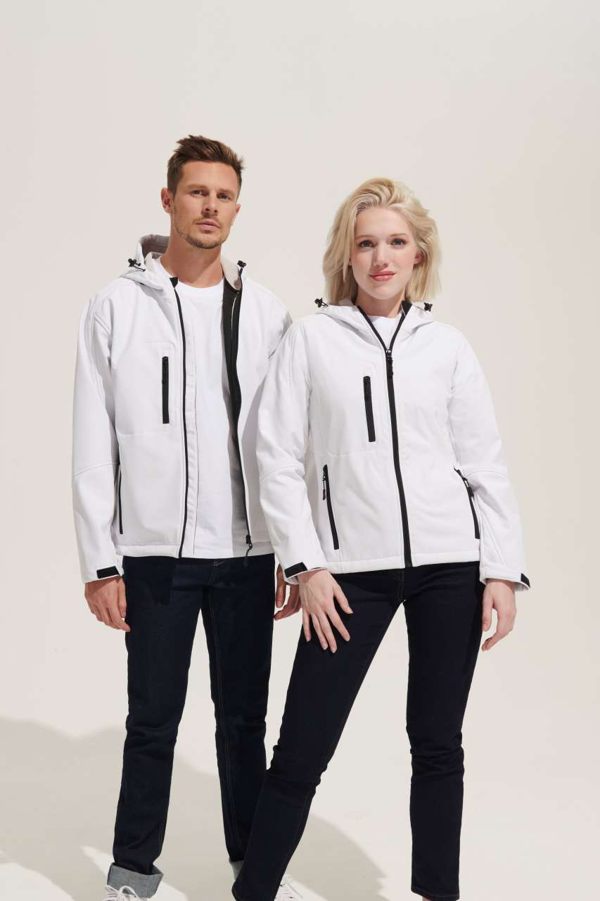 SOL'S REPLAY MEN - HOODED SOFTSHELL