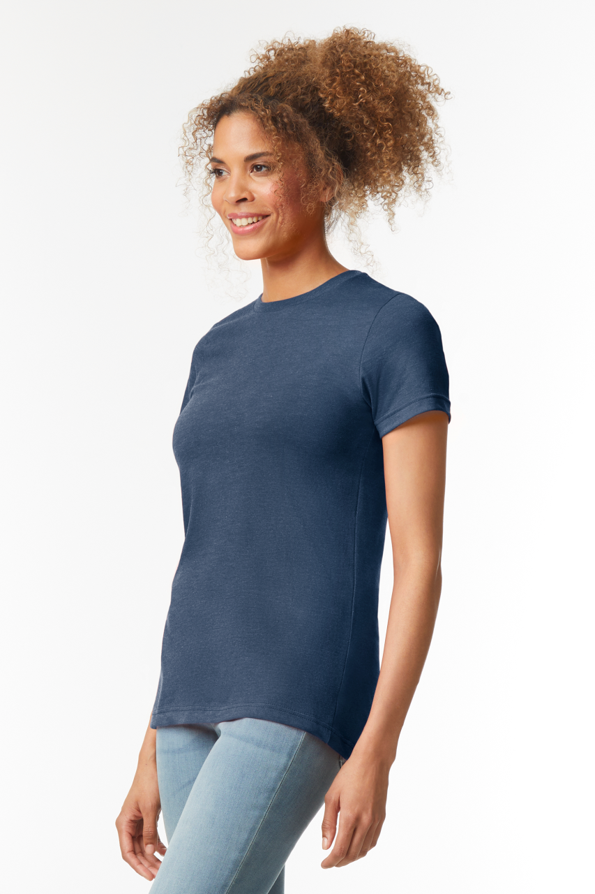 SOFTSTYLE® CVC WOMEN'S T-SHIRT