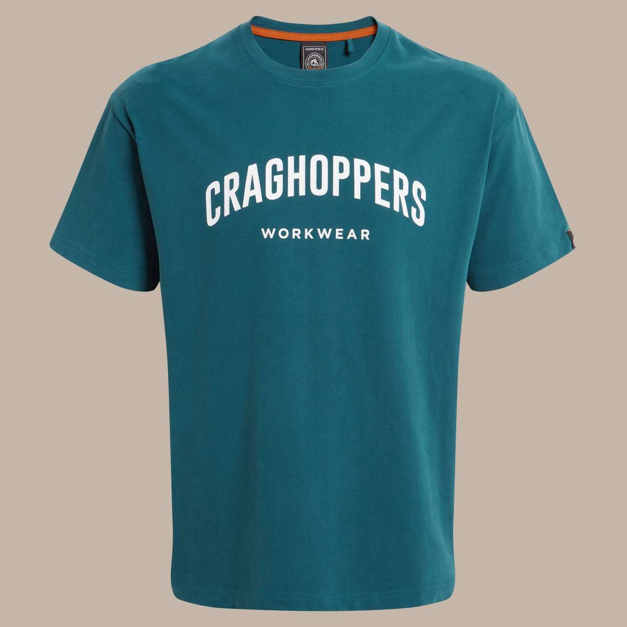 Batley Workwear T-Shirt in Dark Aegean Blue | utt:54f313a0d9a3