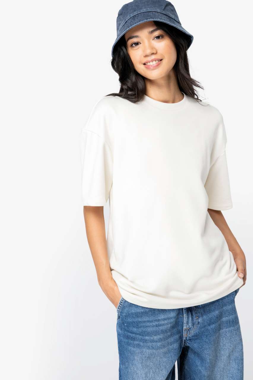 UNISEX ECO-FRIENDLY OVERSIZED FRENCH TERRY T-SHIRT