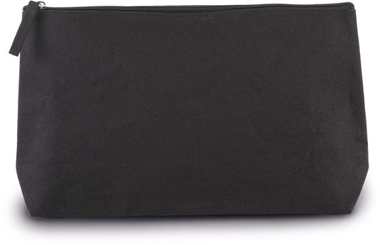 COTTON CANVAS TOILETRY BAG