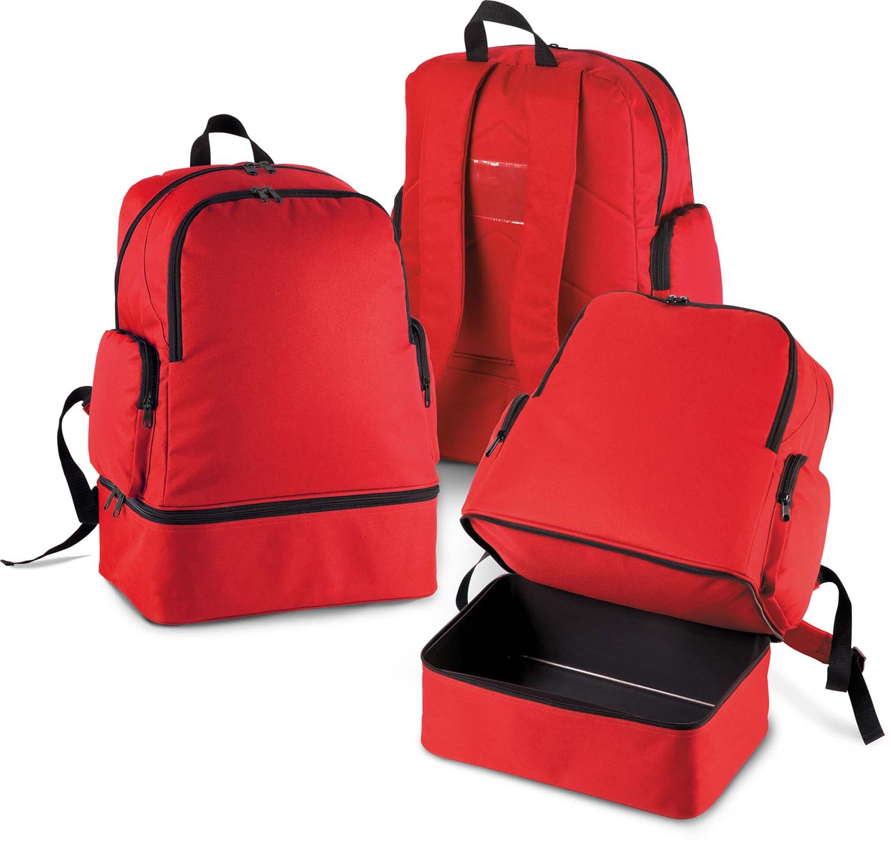 TEAM SPORTS BACKPACK WITH RIGID BOTTOM