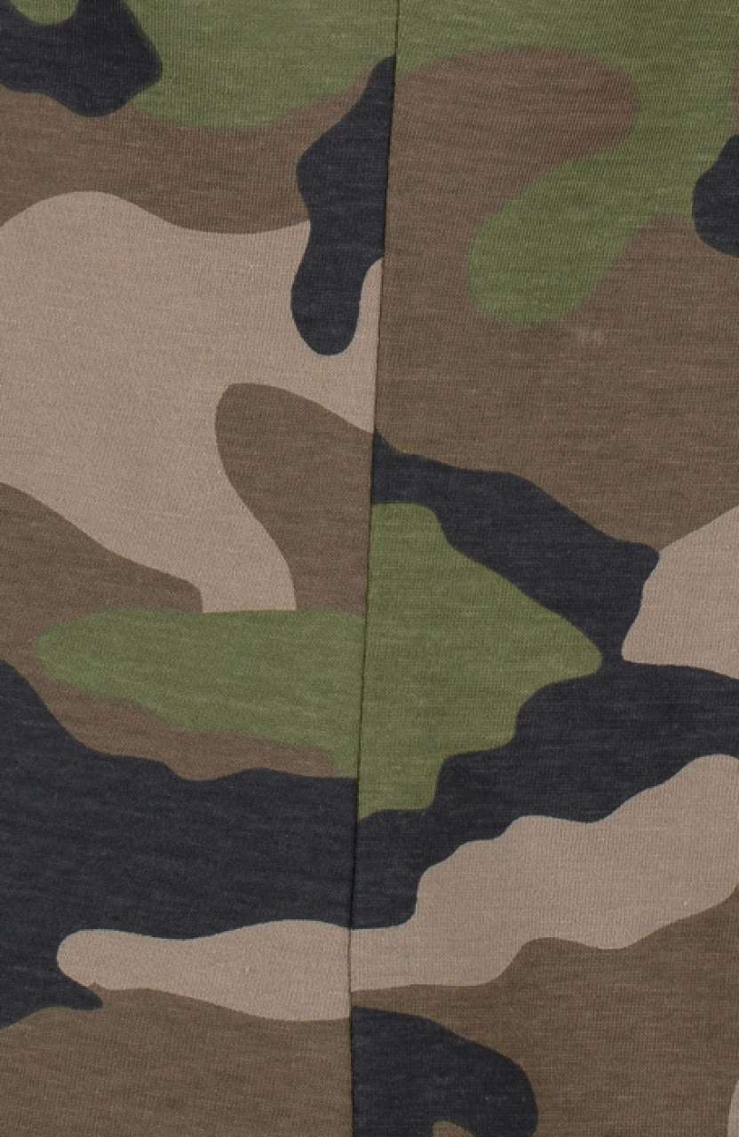 SOL'S CAMO MEN - ROUND COLLAR T-SHIRT