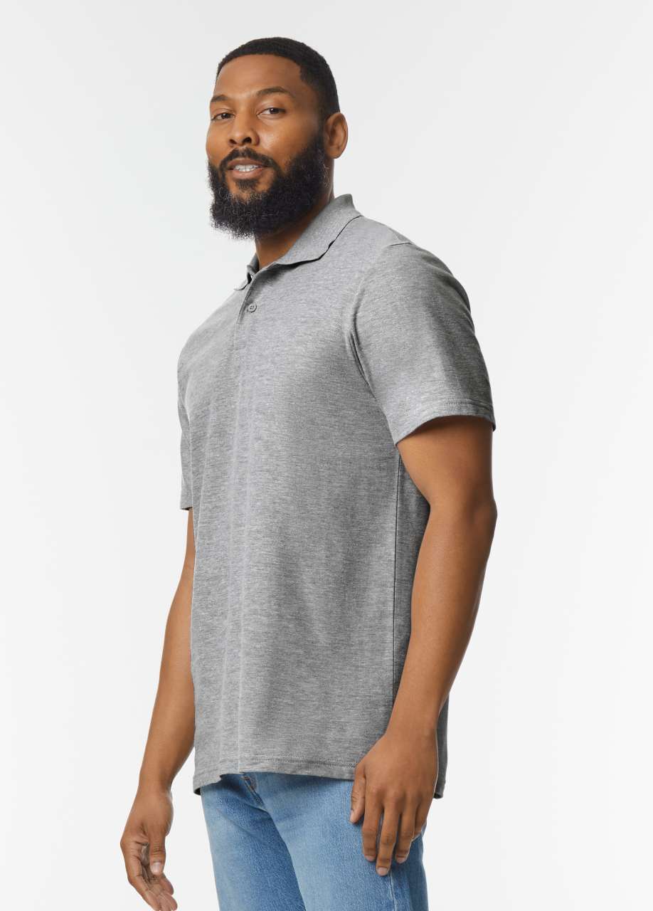 POLO SOFTSTYLE® ADULTE DOUBLE PIQUÉ