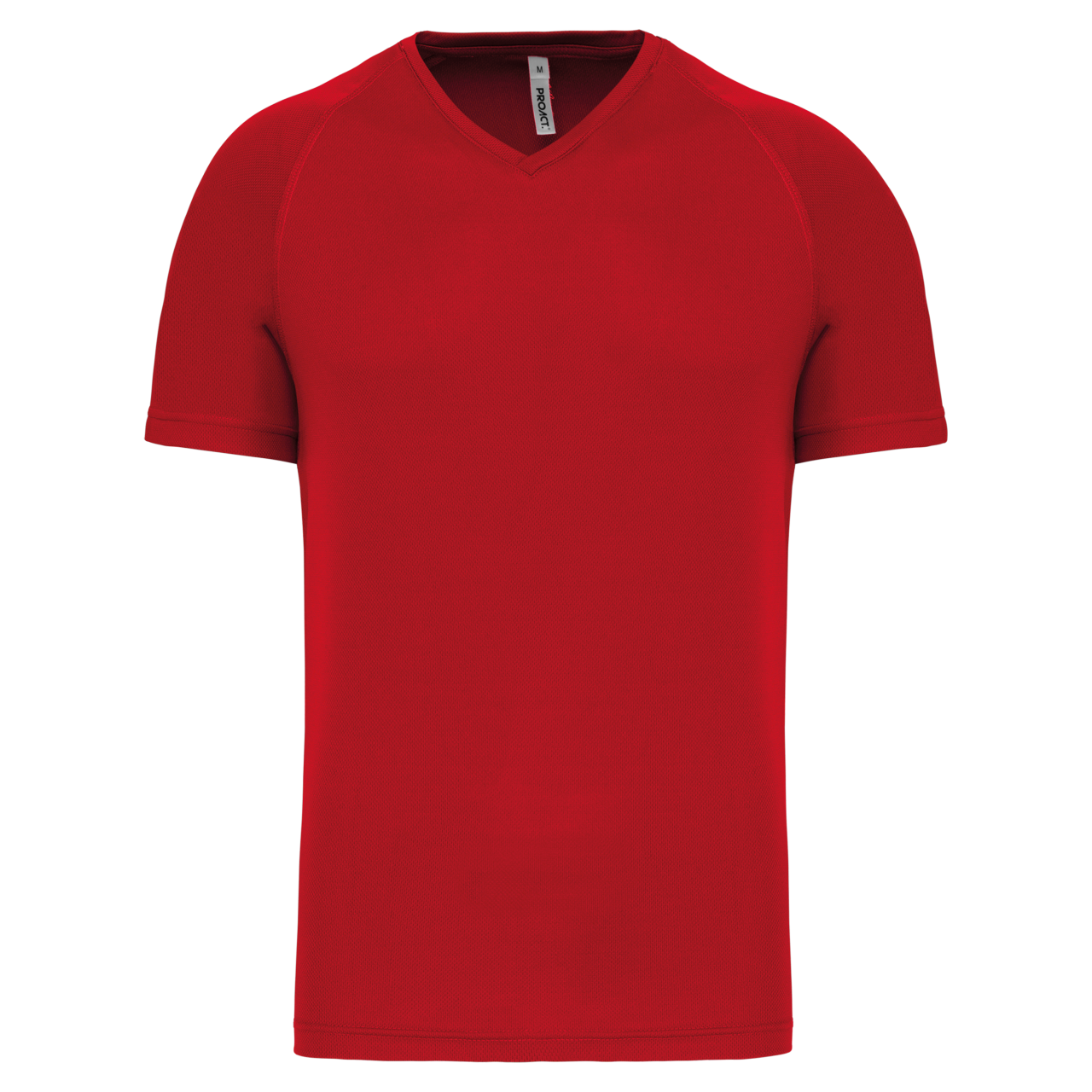 T-SHIRT DE SPORT À MANCHES COURTES ET COL EN V POUR HOMME