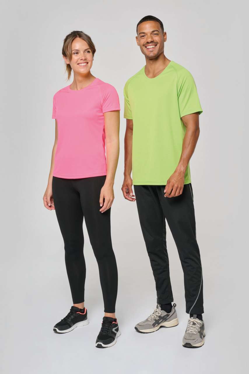 LADIES' SHORT-SLEEVED SPORTS T-SHIRT