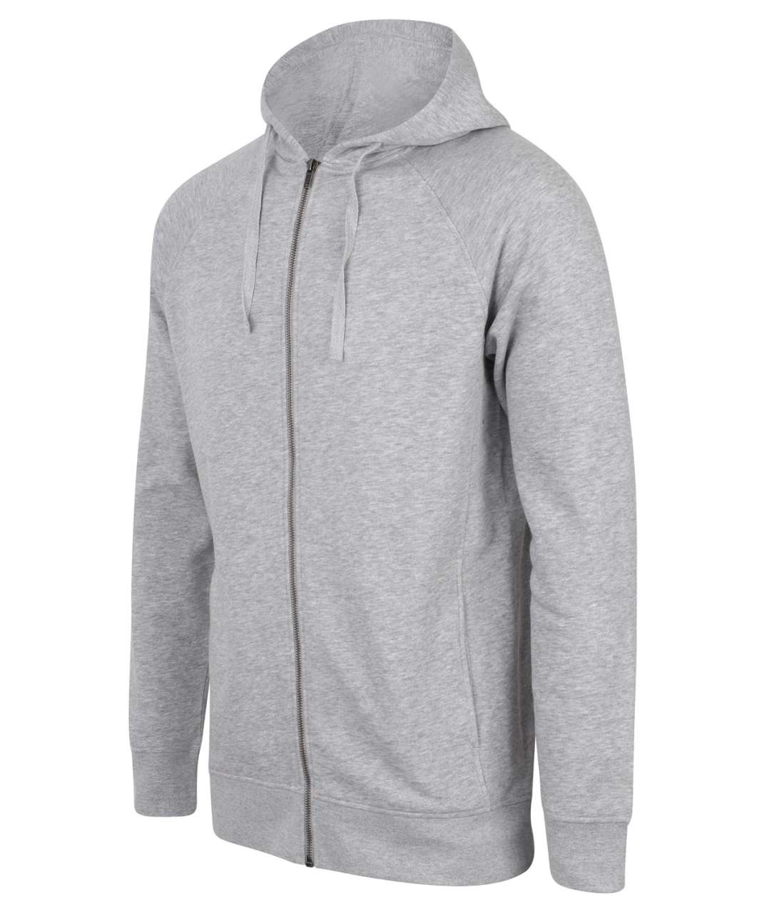 SWEAT À CAPUCHE UNISEXE À COUPE SLIM ET ZIPPÉ