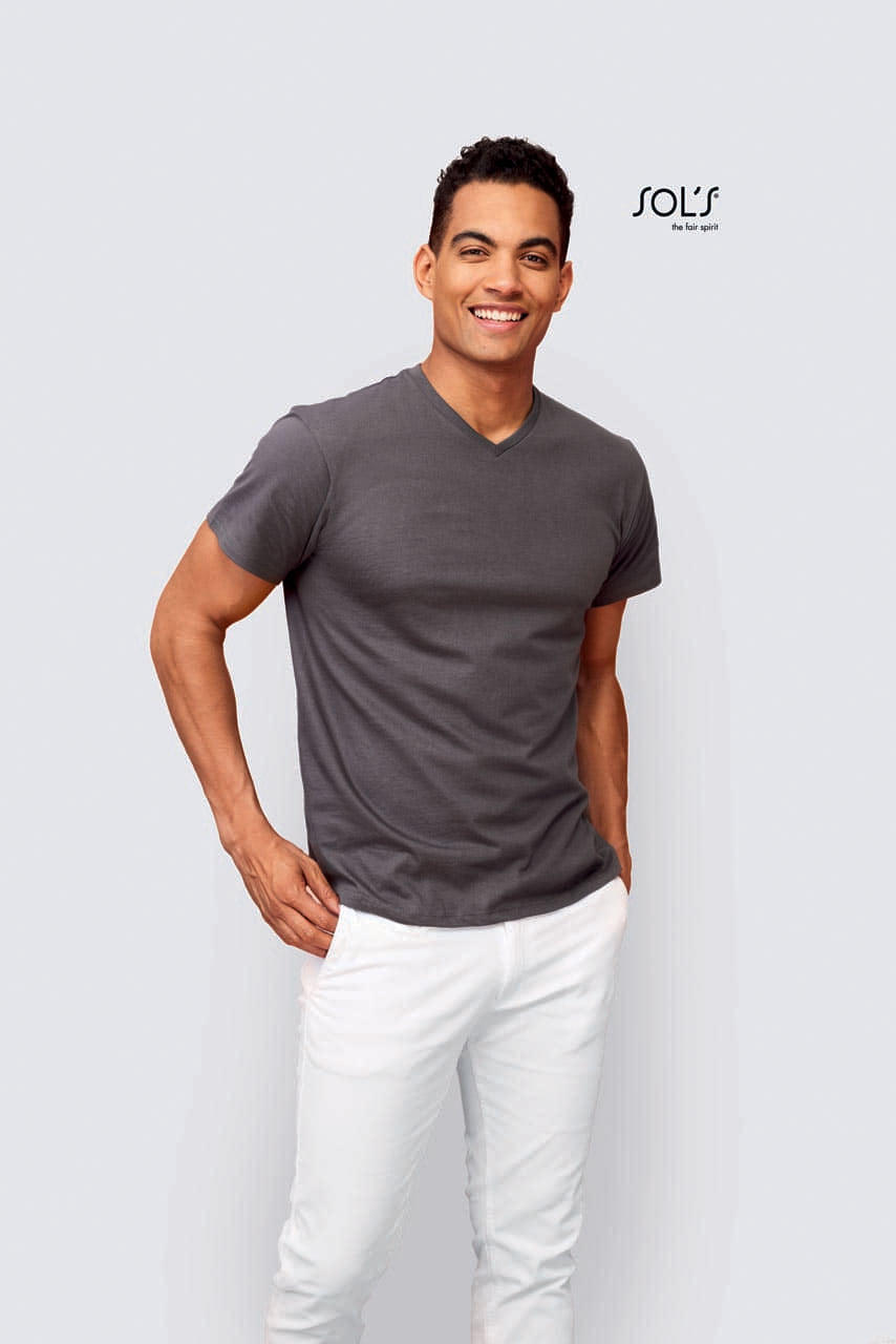 SOL'S VICTORY - HERREN-T-SHIRT MIT V-AUSSCHNITT