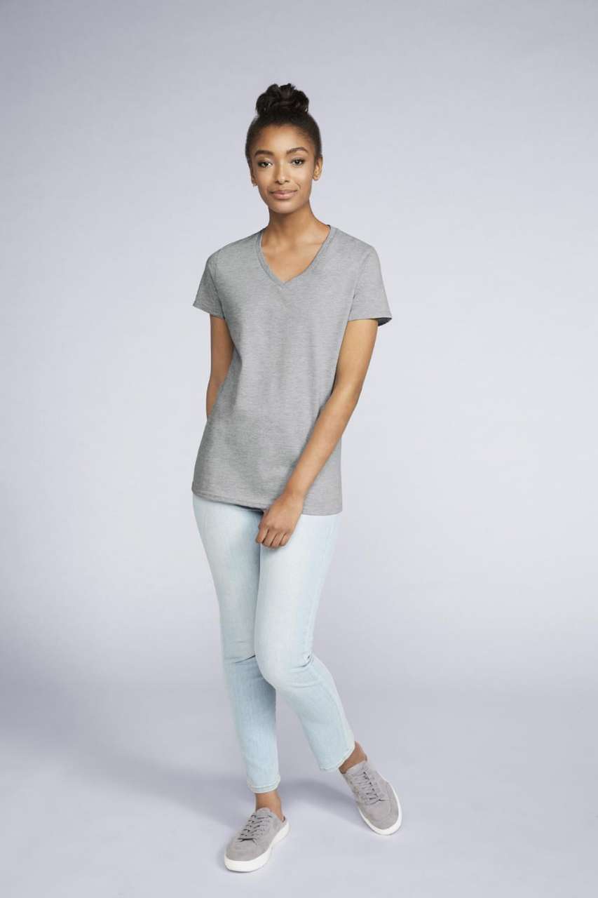 PREMIUM COTTON® LADIES' V-NECK T-SHIRT