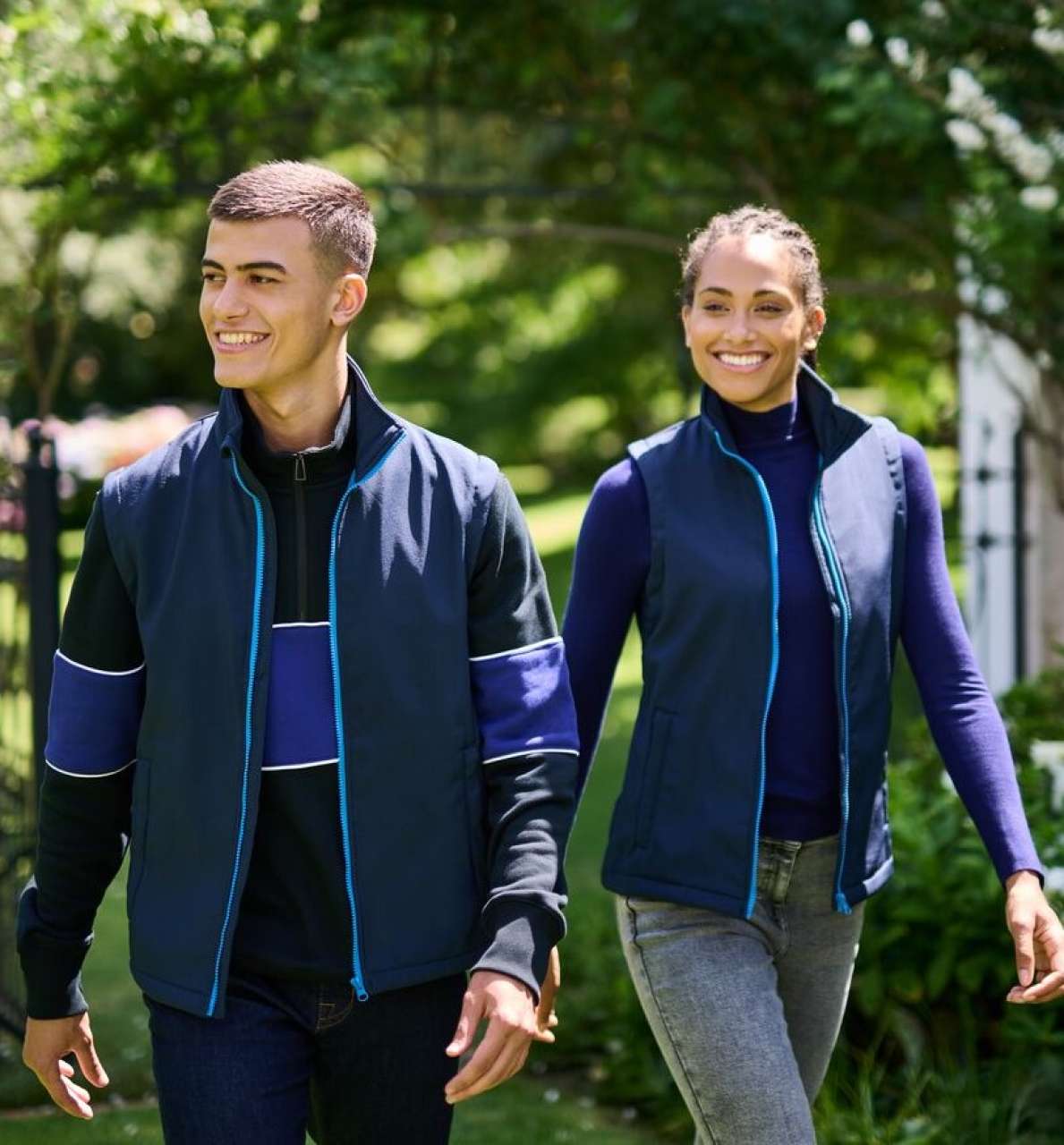 WOMEN'S ABLAZE PRINTABLE SOFTSHELL BODYWARMER