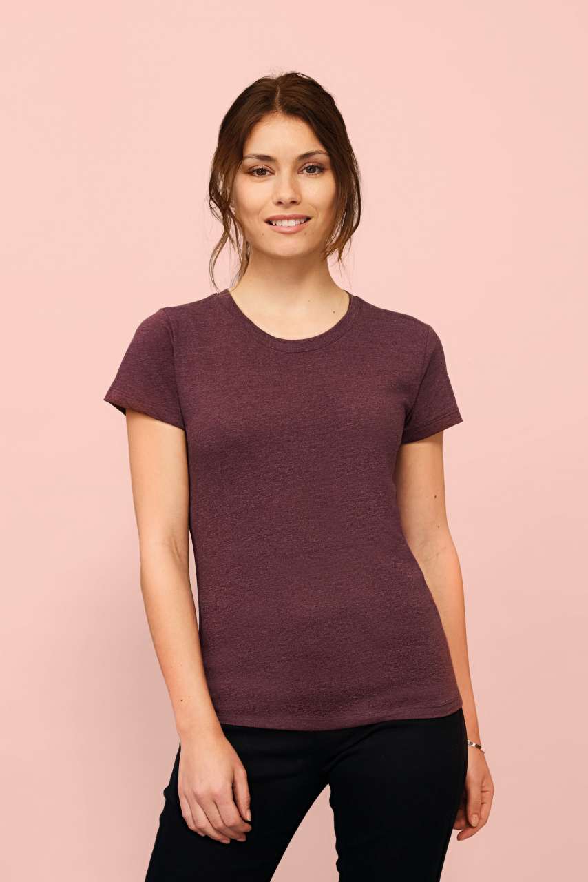 SOL'S REGENT FIT WOMEN ROUND COLLAR FITTED T-SHIRT