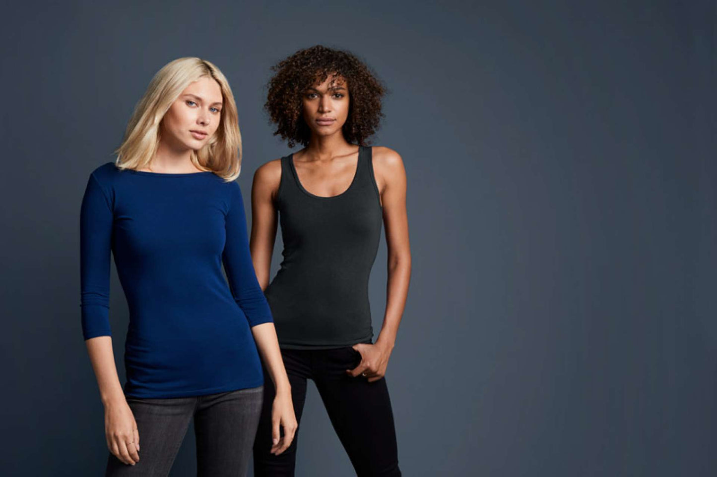 WOMEN'S STRETCH 3/4 SLEEVE TEE