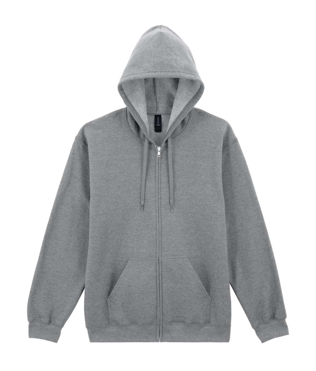SOFTSTYLE® MIDWEIGHT FLEECE ADULT FULL ZIP HOODED SWEATSHIRT